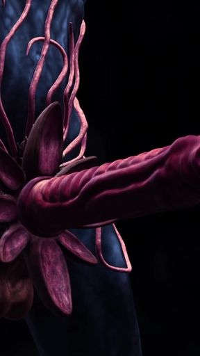 Spectacular moment from "Hot alien sex in a dark cave with a horny young blonde"