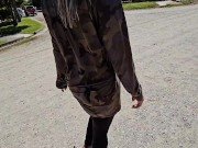 Yendo al camping me encuentro con keilabassi77 y decide llevarme  a su casa para comerme la verga