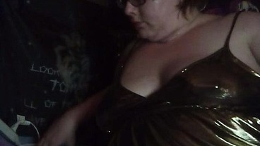 Megan cums hard with wand