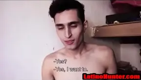 Latino Stud Goes Straight for Money in Raw Public Blowjob Session