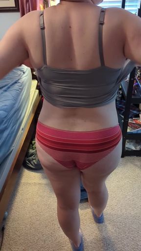 MILF Strips After Work