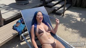 Gotfilled Eve Marlowe is a cock pleaser