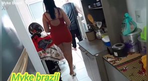 Boss After His Wife Leaves for Work Puts His Cock in His Maid in the Bedroom