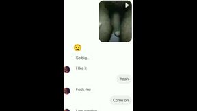 Hot chat with horny on instagram