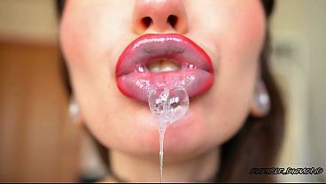 Drool dripping from my tongue 8