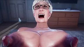 Double granny with big tits love fresh meat