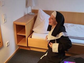 Disabled man meets a shy nun and reveals her secret