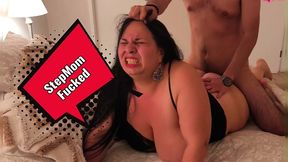 stepmom is fuking hard anal by stepson