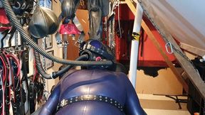 Thanksgiving Special - Purple Rubber Fucking Machine