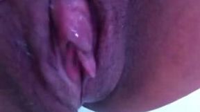 My young wifey is pleasing herself with a vibrator