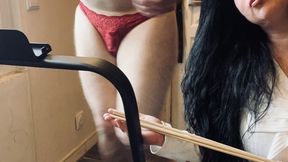Évaluation de discipline physique sur ma soumise…