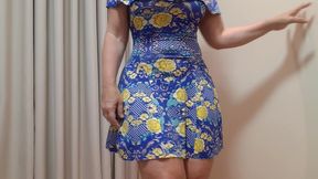 vestidinho florido q saio pra dar uma volta ao shopping provocar os macho