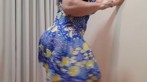 vestidinho florido q saio pra dar uma volta ao shopping provocar os macho