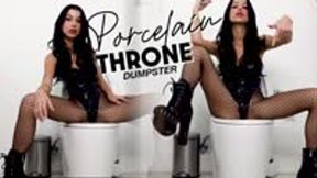 Porcelain Throne Dumpster