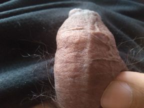 hard cock waiting for rough sex in bed