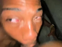 Black gay fucking for this bareback pumping action