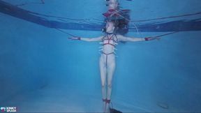 Underwater Crucifixion: Tied, Teased, and Tormented