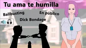 Rol JOI CBT - Tu ama te humilla en una fiesta  Audio en espa�ol