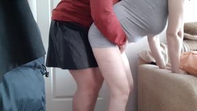 I bent my stepmother over while no one was home and fucked her well