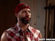 After Storming The Capitol Jock Storms Hunk's Ass