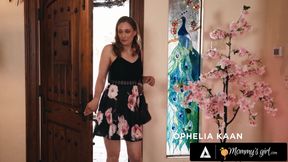 MOMMY'S GIRL - MILF Ophelia Kaan Caught Horny Petite Stepdaughter Haley Reed With Remote Butt Plug