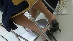 Horny Is After Some Sexy Amateur Ladies In Provocative Nylon Stockings