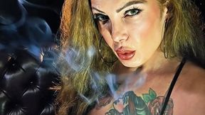 I was waiting for you, darling — Audible inhales and exhales — Dunhill Menthol 100