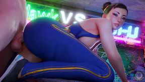 Chun-Li Gets naughty 3D Anime Action with Exciting Rule 34 Adventures