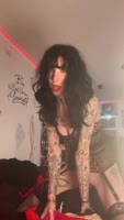 Sexyyspider's Tattooed Temptation: Pillow Humping Orgasm