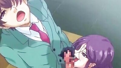 Spanish anime porn featuring a dropout who's ready to be subbed