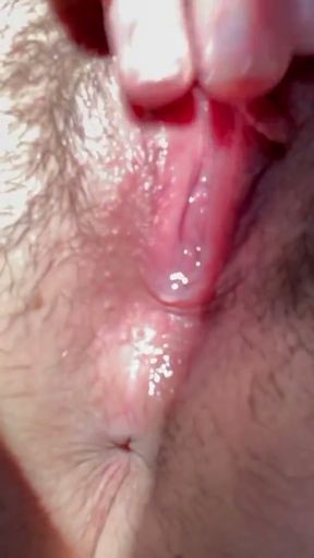 clit rubbing orgasm in the sun   Clip 1