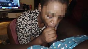 hot ebony milf neighbor want my cum on her face