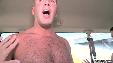 BAITBUS - Steven Daigle Is On The Lookout For Some Straight Dick And Finds Dan Hyde