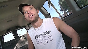 BAITBUS - Steven Daigle Is On The Lookout For Some Straight Dick And Finds Dan Hyde