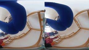 3DVR180 YIDE Blue Hip POV Humiliation