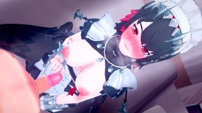 MILF & Teen lovers in a wild anime hentai ride