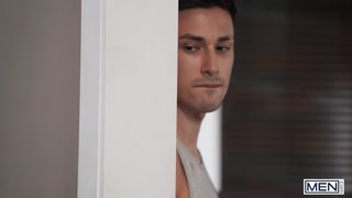 MEN - Kane Fox Rides Roman Todd On The Floor And The Bench Then Shoots His Cum On Him