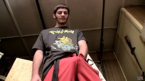 Emptying His Big Hairy Dick
