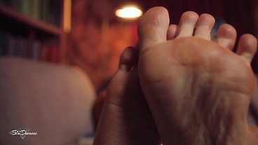 Worship My Feet In The Library