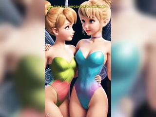 Double the fairy dust! Tinker Bell and her mysterious ally are sharing a magical pont of time. #disney #tinkerbell #peterpan #disneyedit #fairy #shorts #fyp