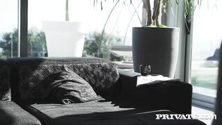 Private.com - first Timer Lilu Moon Takes a Facial