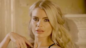 ”Hot small titties blonde beauty Miky Muse exposing amazing all natural body”