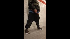 Nice at night in public at a rest area