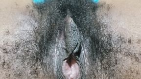 Hot Hairy MILF Pussy Close Up With Seductive Amateur Energy