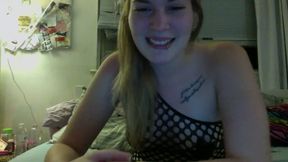 Dido in Ass and Pussy Masturbation with Pinx