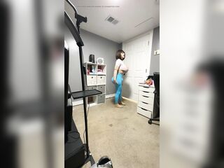 Hot trans CD huge cock nice ass big tits teasing huge cock