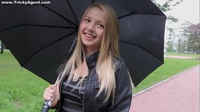 Tricky Agent - Sex casting for blonde teeny Olivia Grace