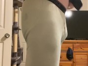 Voyeuristic virgin Twink naked and get dressed