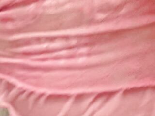 Shaggy Sissy Wears Pants in the Shower! Soaked Garments, Large Booty! Soapy!