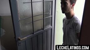 LecheLatinos.com - Amateur twink takes money to let a married man raw fuck his ass